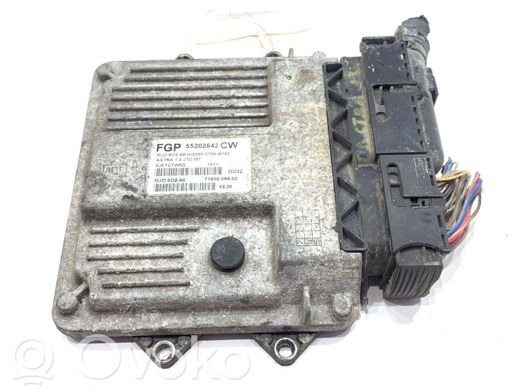 Opel Astra H Engine control unit/module ECU 