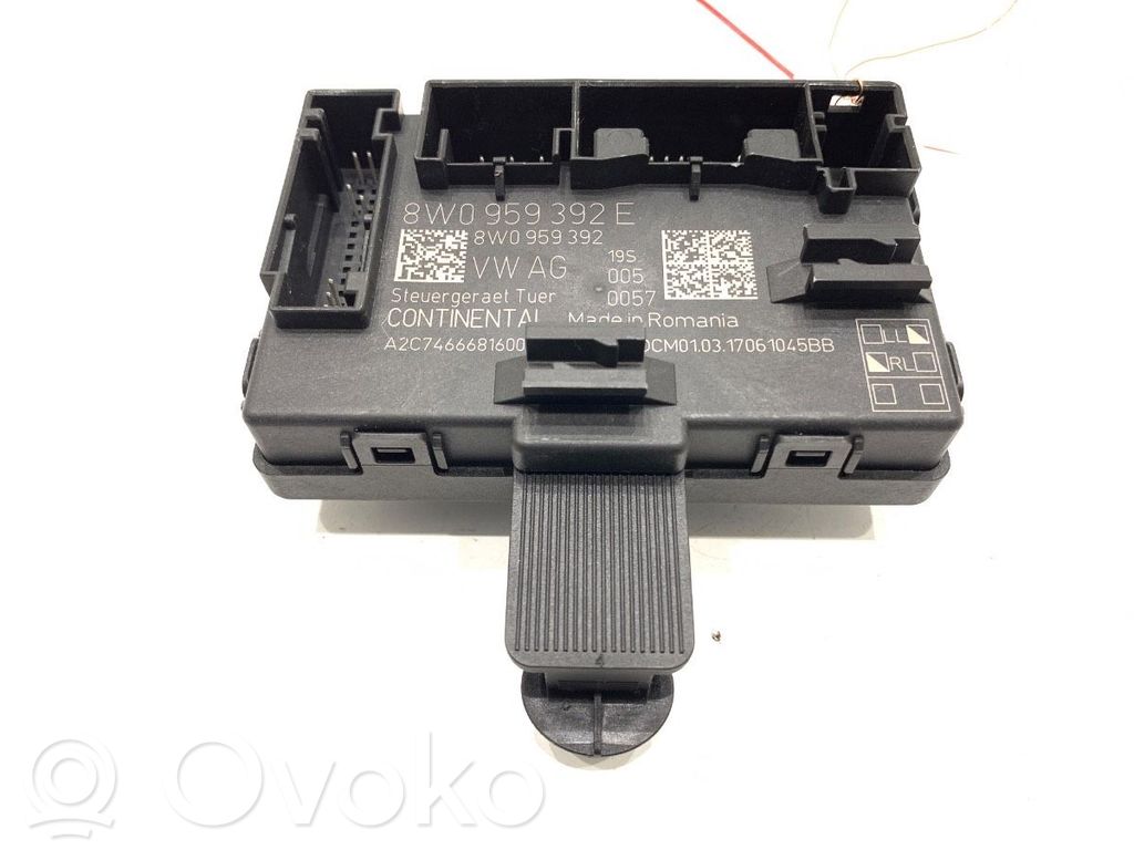 Audi A4 S4 B9 Other control units/modules 