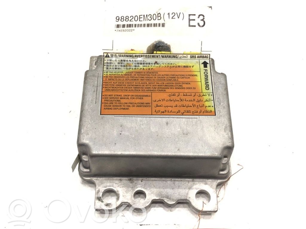 Nissan Tiida C11 Airbag deployment crash/impact sensor 