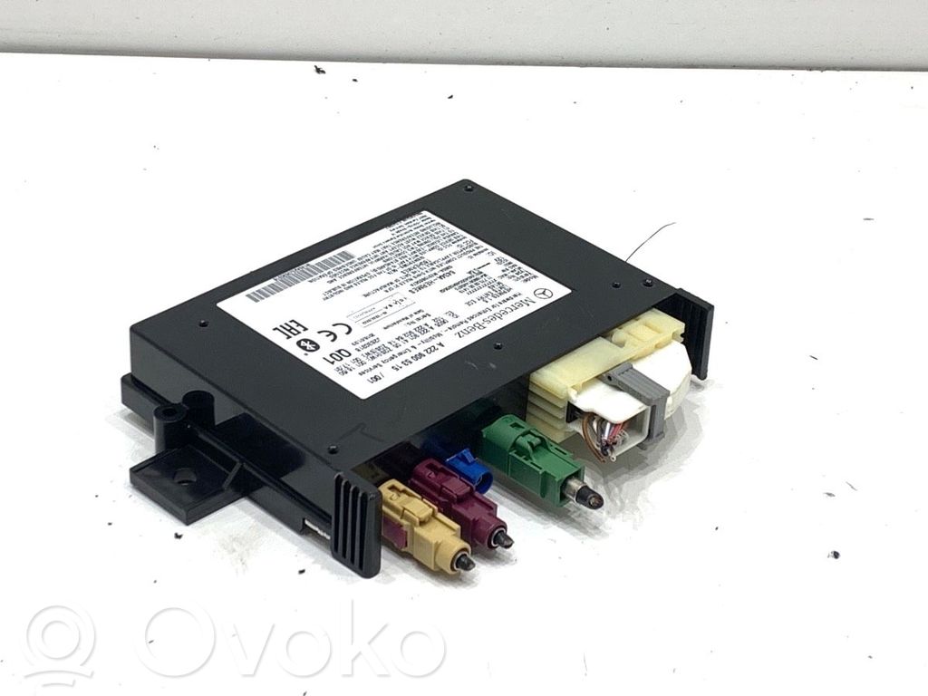 Mercedes-Benz GLE (W166 - C292) Moduł / Sterownik Bluetooth 