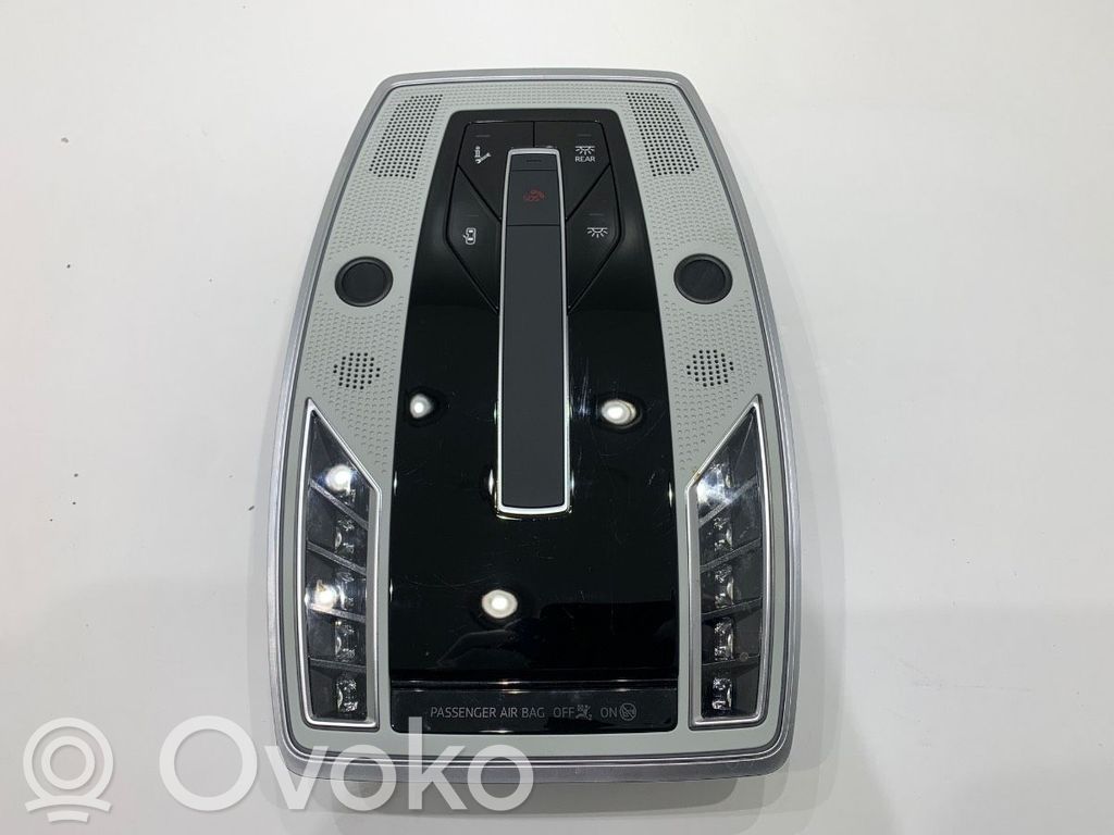 Audi A8 S8 D5 Rivestimento della console di illuminazione installata sul rivestimento del tetto 