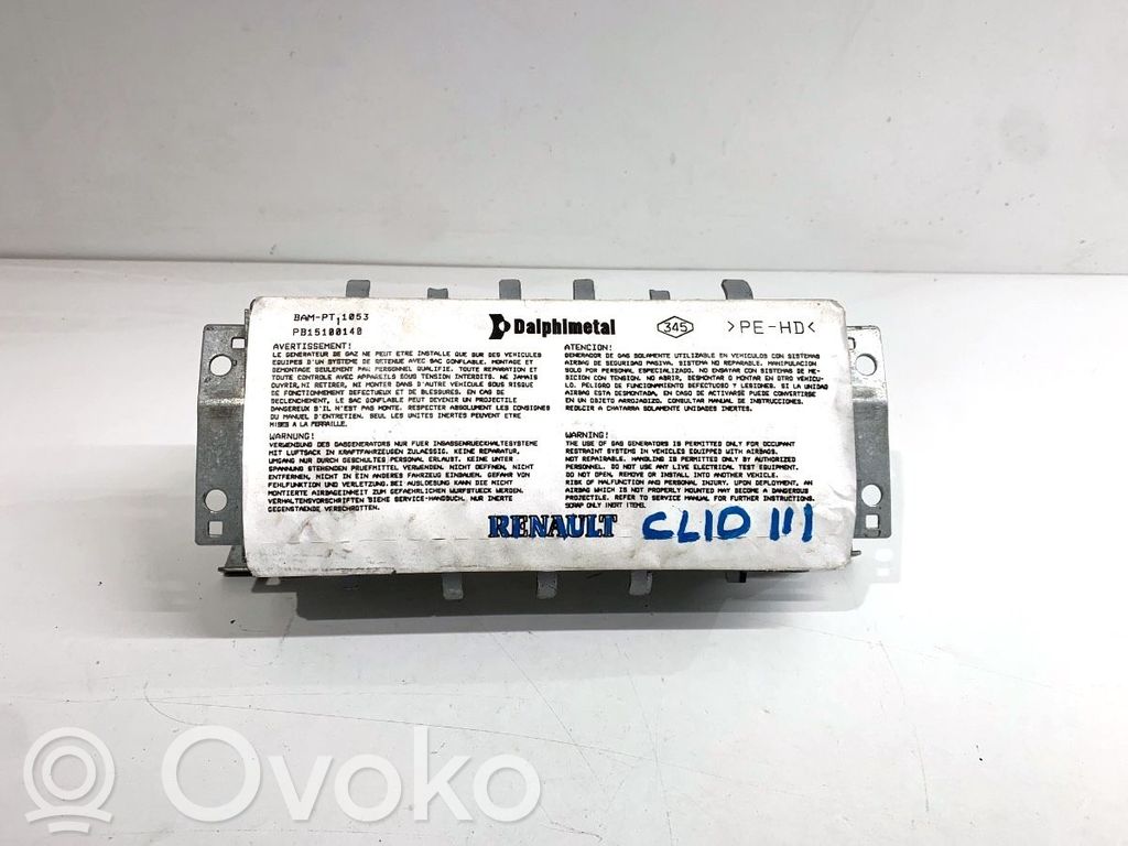 Renault Clio III Airbag pasager 