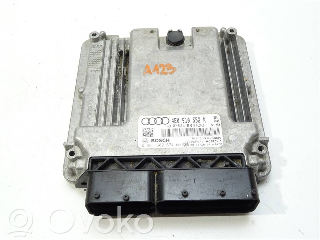 Centralina/modulo motore ECU   4E0910552K