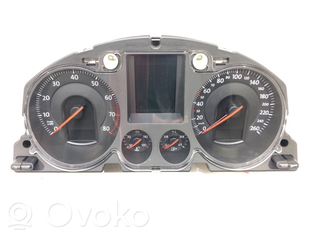 Volkswagen PASSAT B6 Tachimetro (quadro strumenti) 