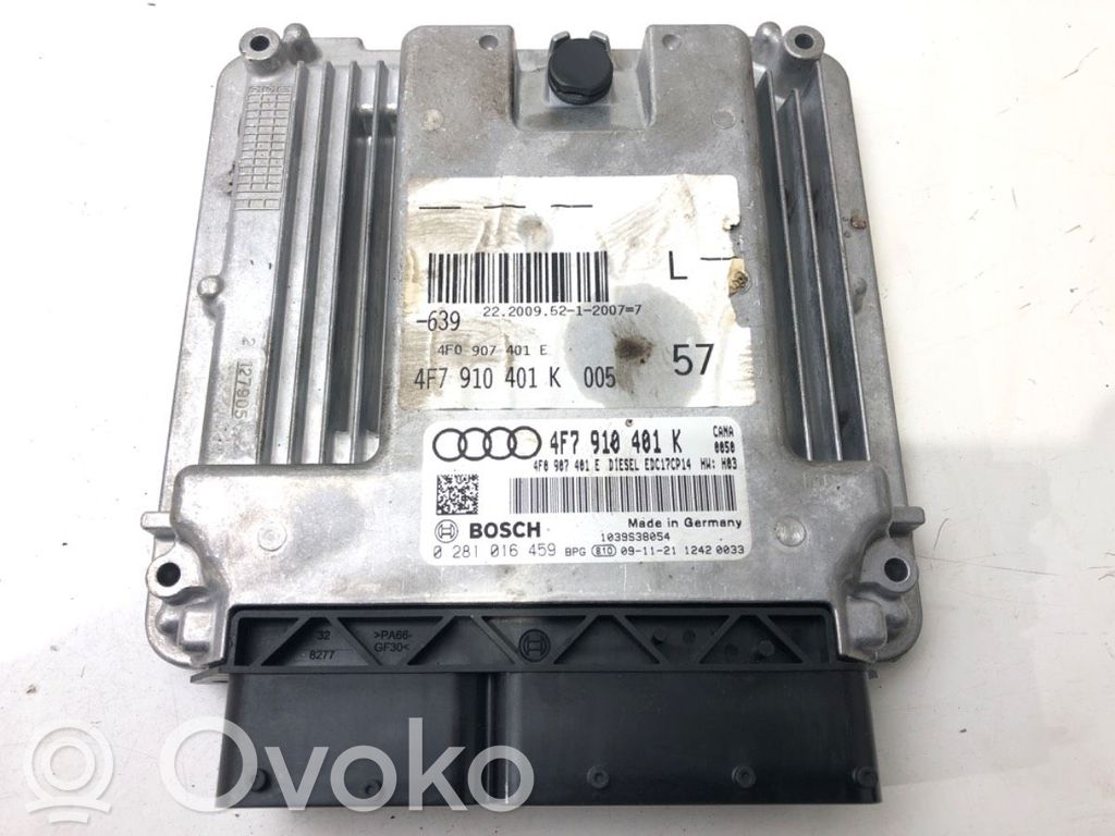 Engine control unit/module ECU   4F0907401E