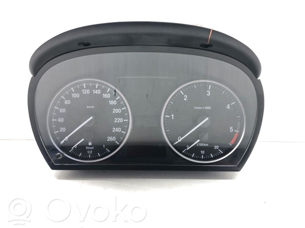 BMW 3 E90 E91 Speedometer (instrument cluster) 