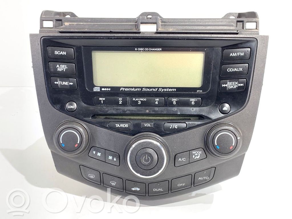Honda Accord Panel / Radioodtwarzacz CD/DVD/GPS 
