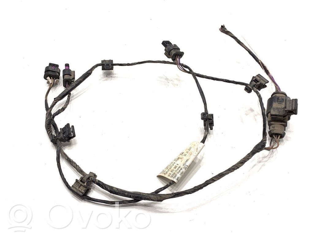 Skoda Fabia Mk3 (NJ) Cableado del sensor de aparcamiento (PDC)