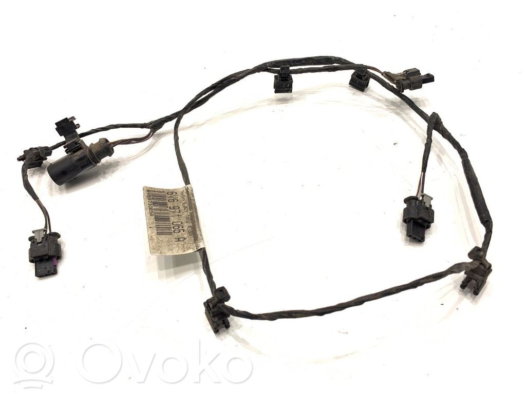 Skoda Fabia Mk3 (NJ) Cableado del sensor de aparcamiento (PDC)