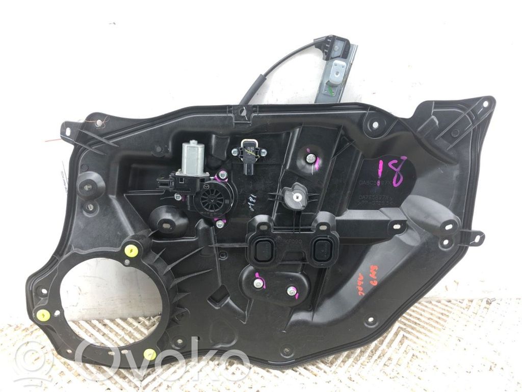 Mazda 2 Front door window regulator with motor 