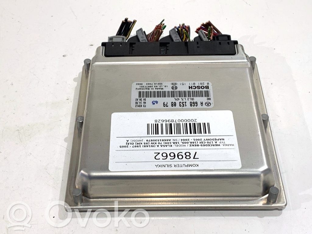 Mercedes-Benz A W168 Engine control unit/module ECU 
