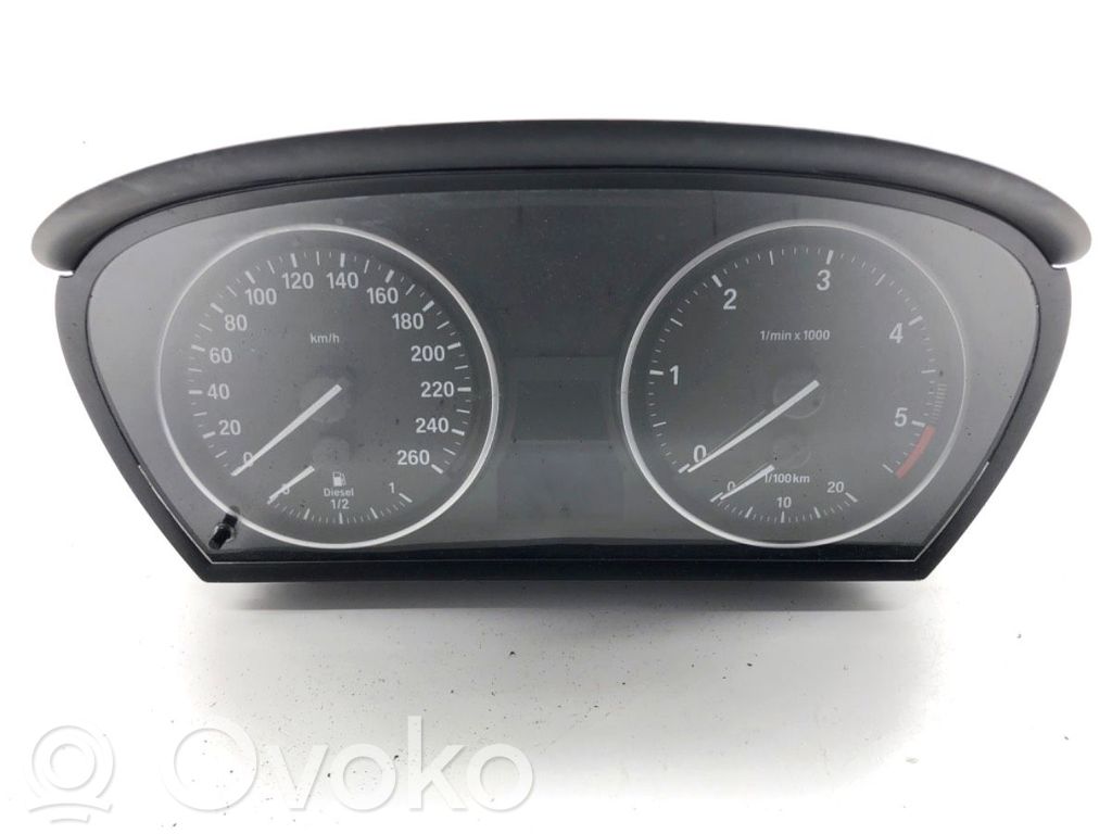 BMW X1 E84 Spidometrs (instrumentu panelī) 