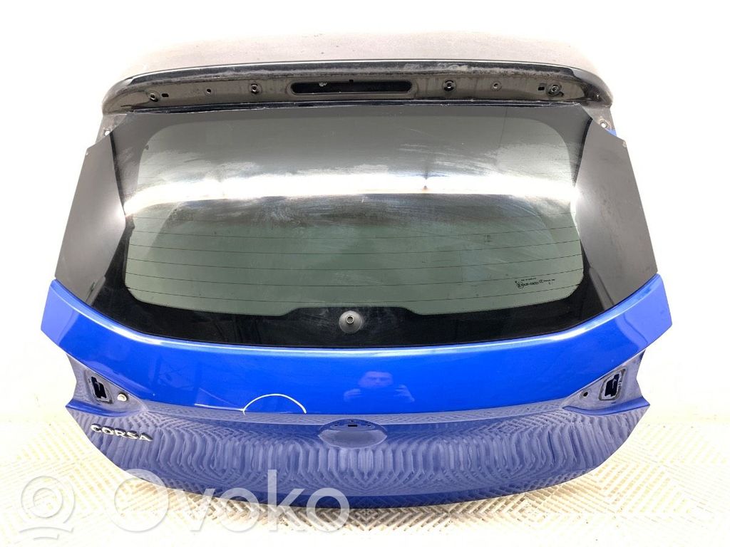 Opel Corsa F Задняя крышка (багажника) 