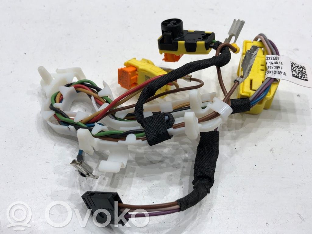 Audi A8 S8 D4 4H Cableado del accionador del airbag 