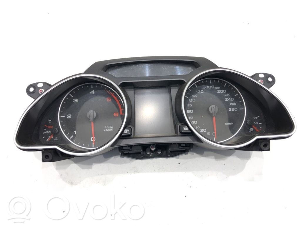 Audi A5 8T 8F Geschwindigkeitsmesser Cockpit 
