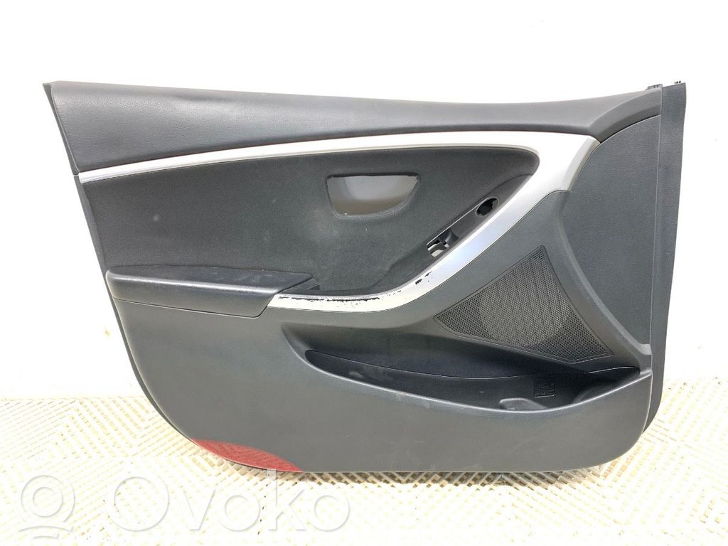 Front door card panel trim