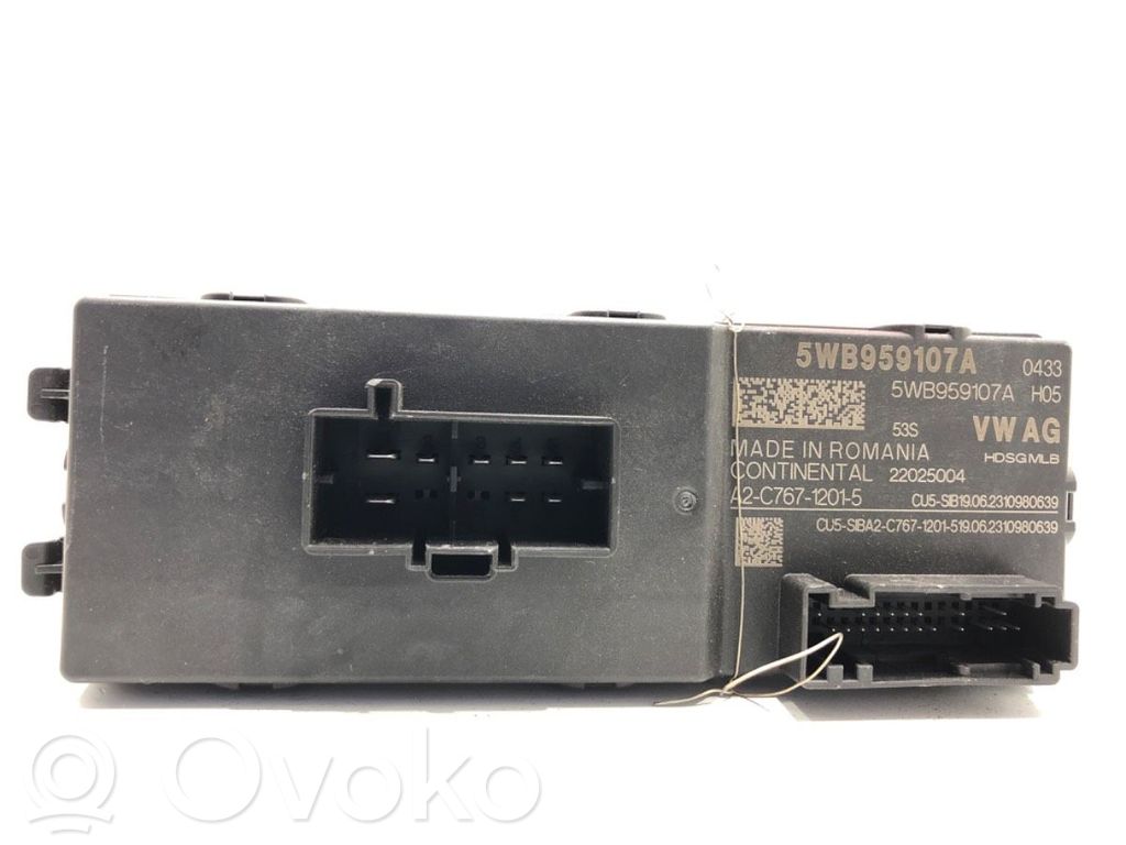 Skoda Octavia Mk4 Sonstige Steuergeräte / Module 