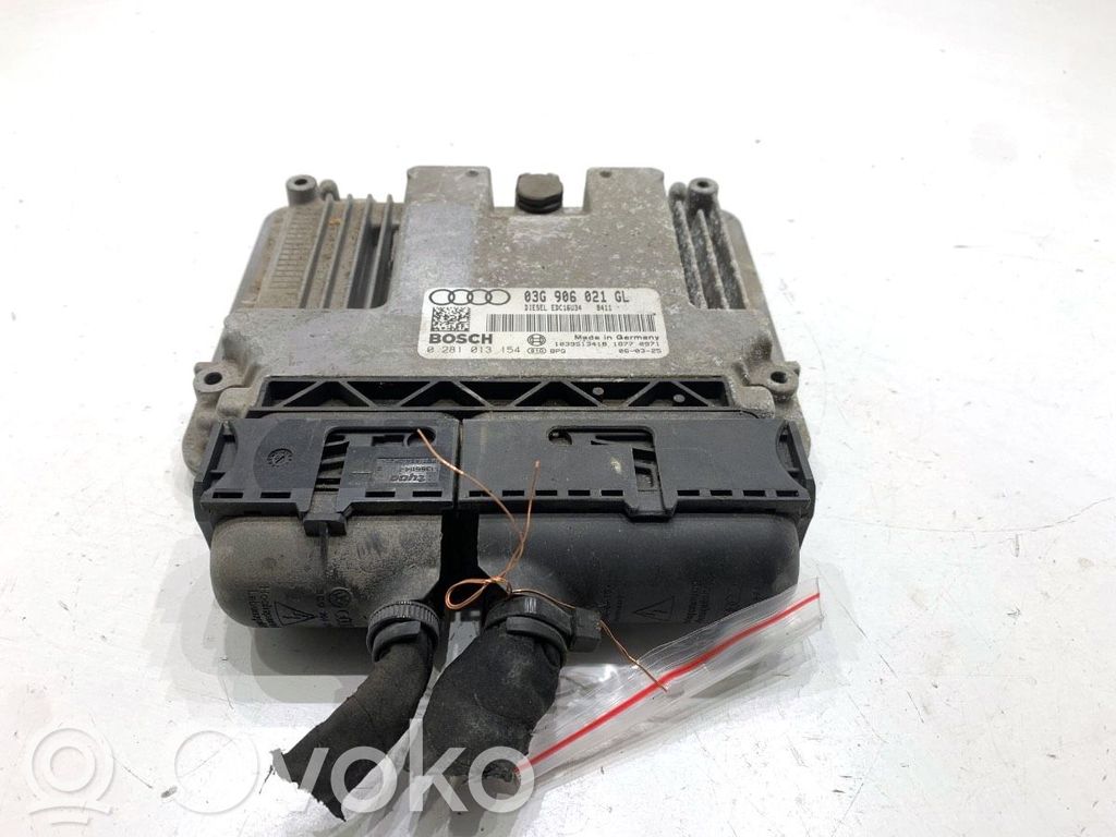 Audi A3 S3 8P Unidad de control/módulo ECU del motor 