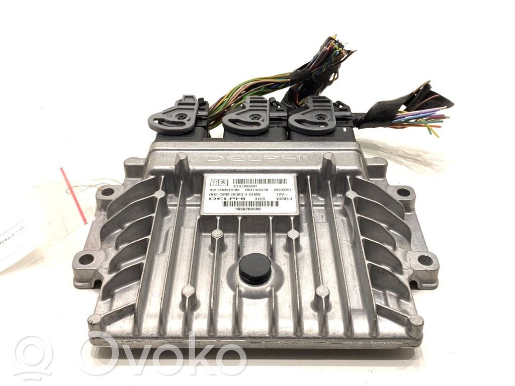 Engine control unit/module ECU   9666266580