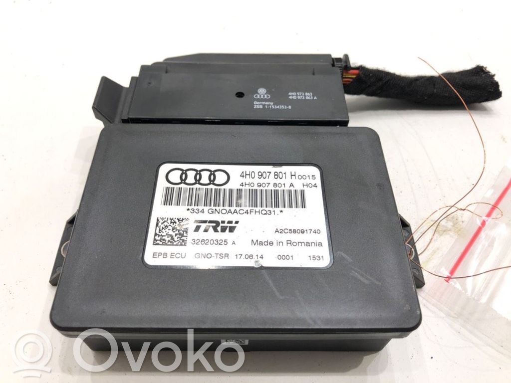 Audi A6 S6 C7 4G Moduł / Sterownik hamulca 