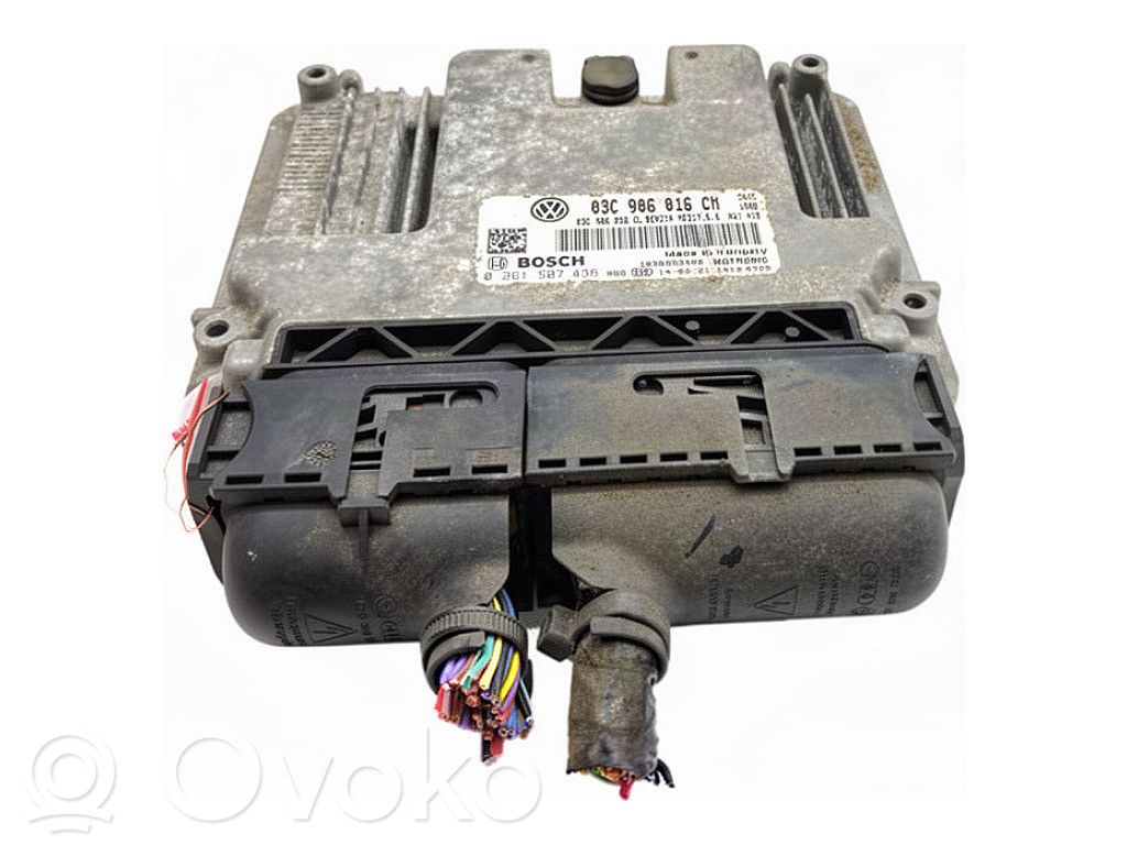 Skoda Superb B6 (3T) Centralina/modulo motore ECU
