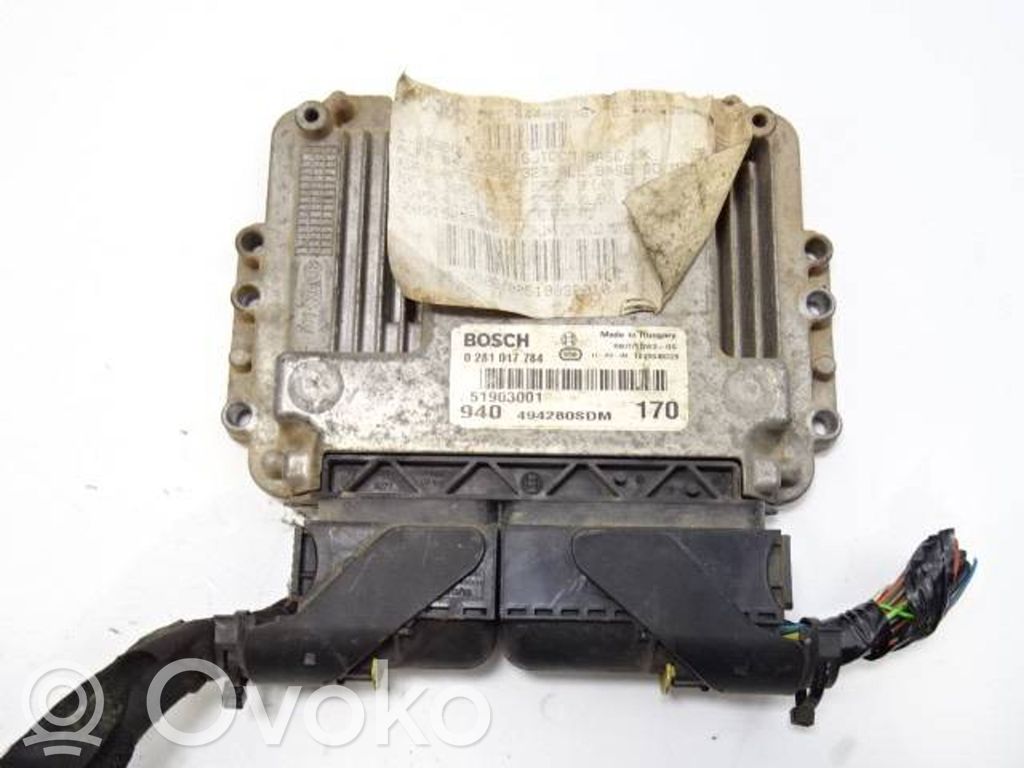 Alfa Romeo Giulietta Engine control unit/module 