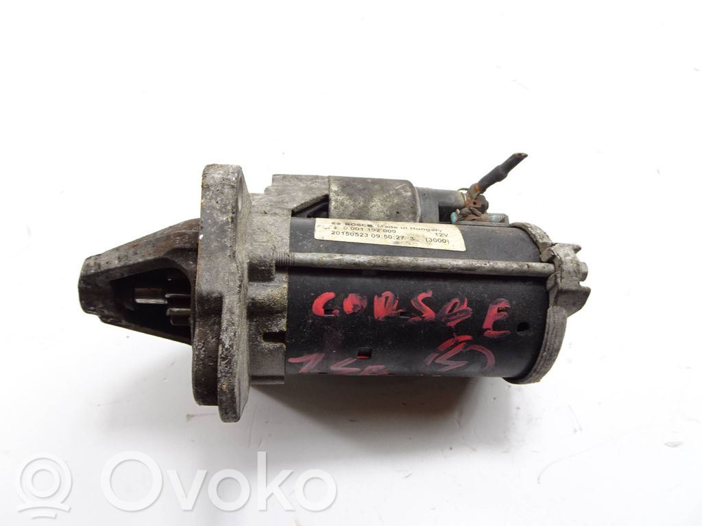 Opel Corsa E Starteris 
