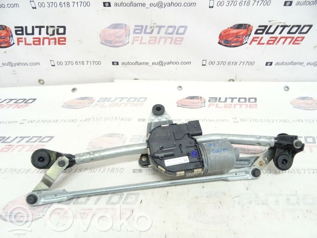 Audi A3 S3 8V Motor y varillaje del limpiaparabrisas delantero 