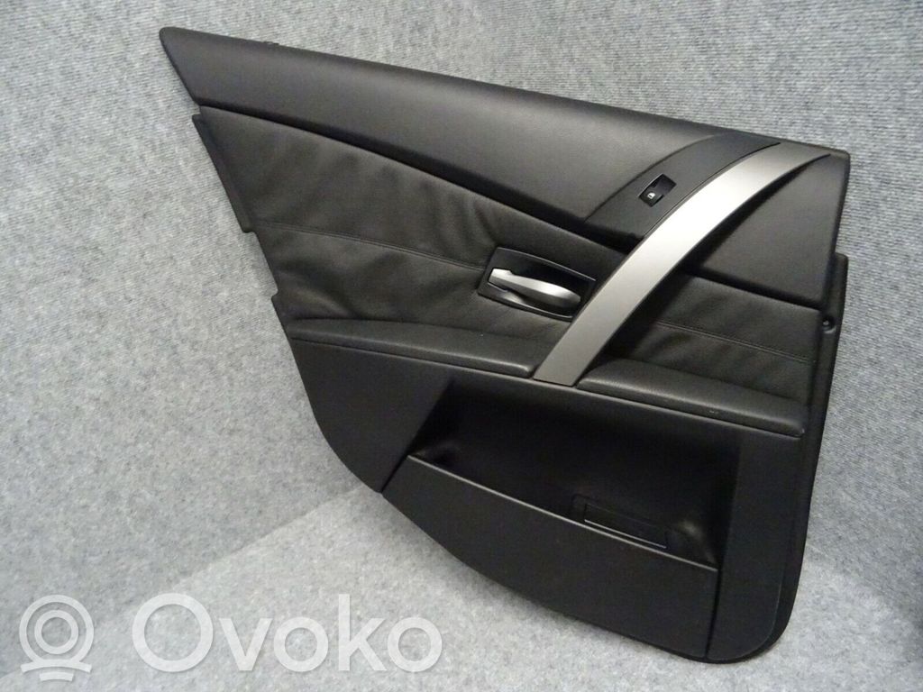 Rear door card panel trim