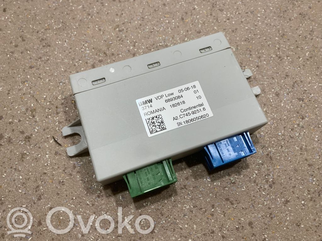 BMW 5 G30 G31 G38 Sterownik / Moduł tylnego zawieszenia pneumatycznego 
