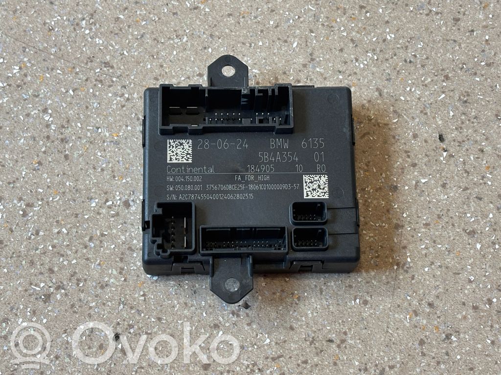 BMW X1 U11 Unité de commande module de porte 