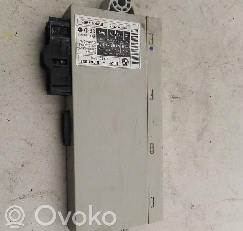 BMW 5 E60 E61 CAS control unit/module 