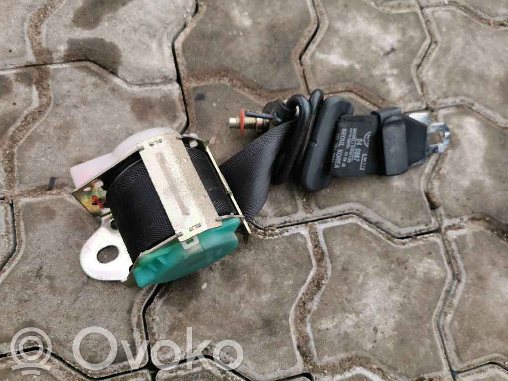 Hyundai Getz Cinturón trasero 