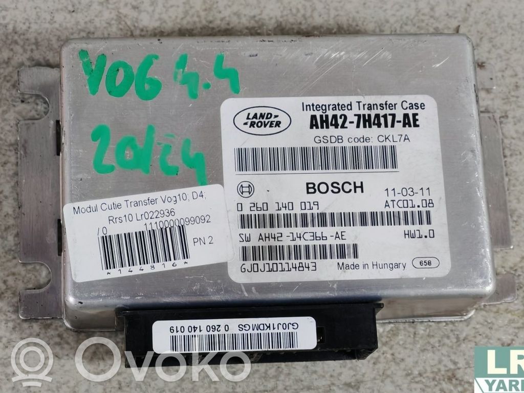 Land Rover Discovery 4 - LR4 Sterownik / Moduł napędu 