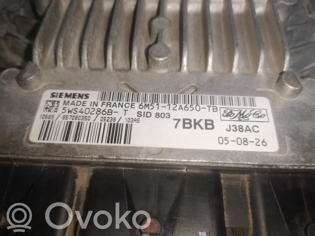 Ford Focus C-MAX Galios (ECU) modulis 