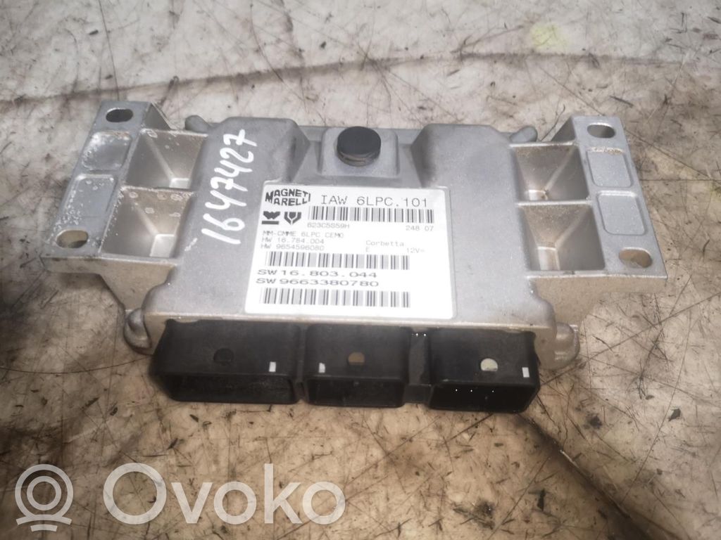 Engine control unit/module ECU   9663380780