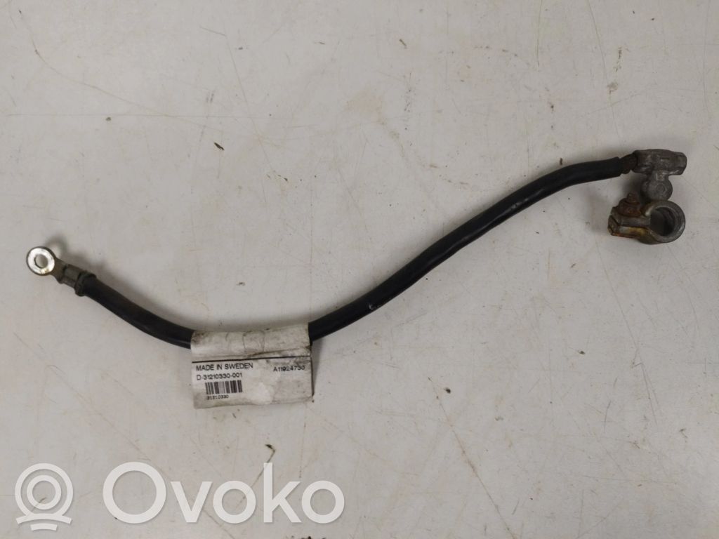 Volvo S80 Cable negativo de tierra (batería) 