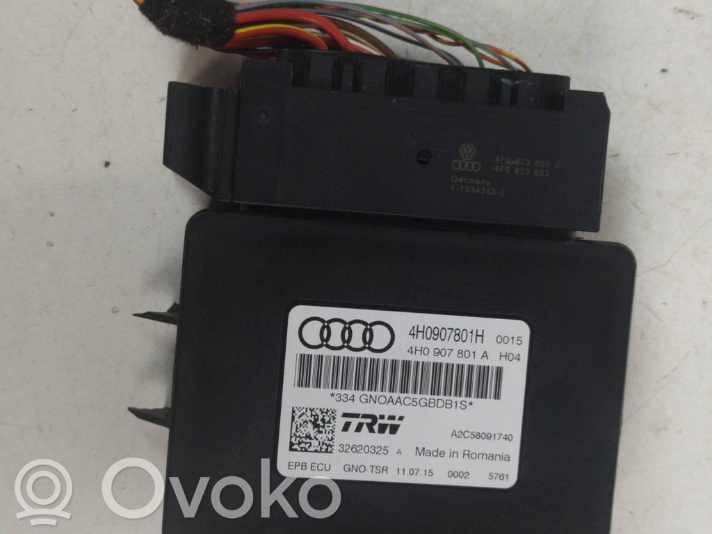 Audi A8 S8 D4 4H Hand brake control module 