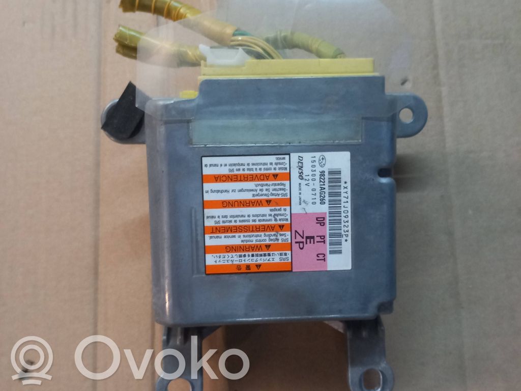 Airbag control unit/module   98221AG260