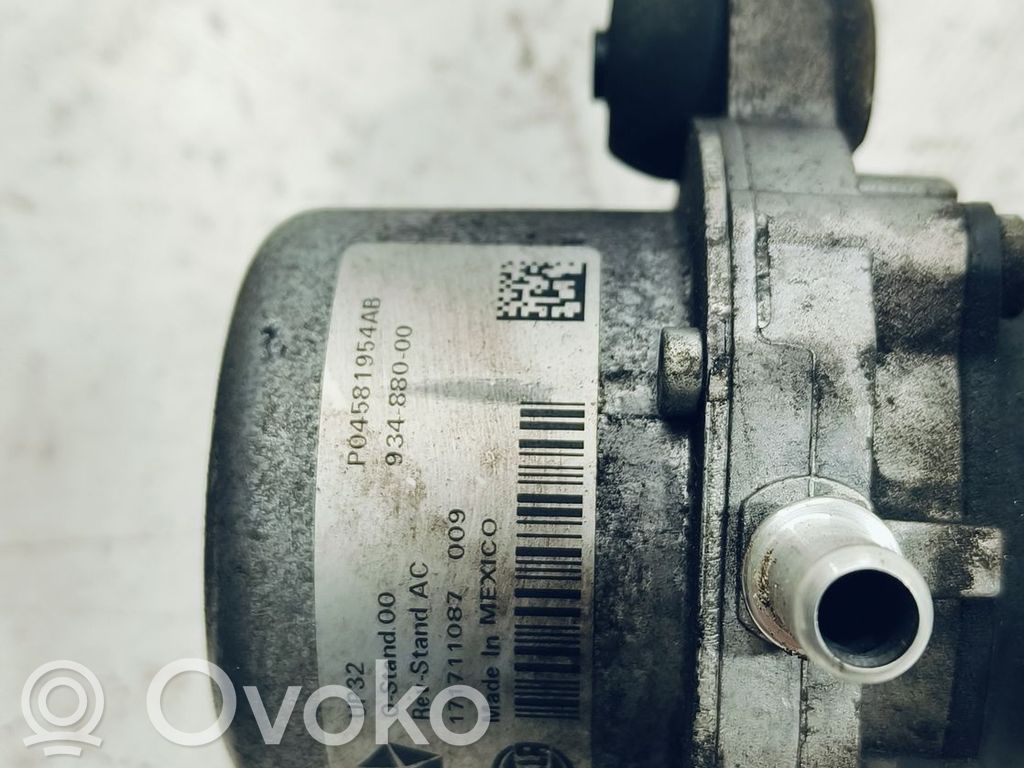 Vacuum pump   04581954AB