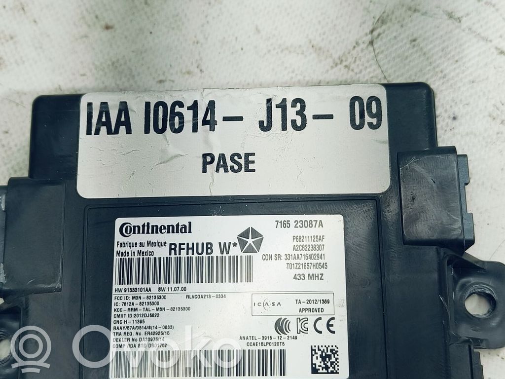 Dodge Durango III Unitate/modul de control fără cheie (KESSY) 