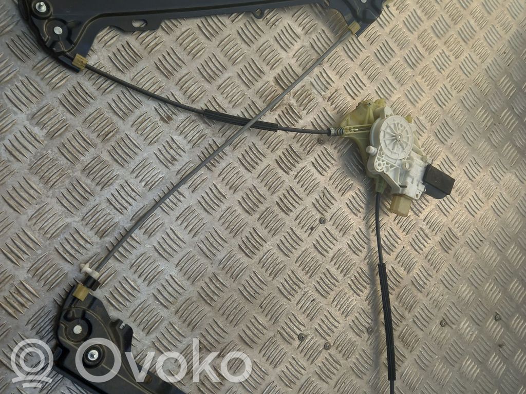 Front door window regulator with motor   7191113