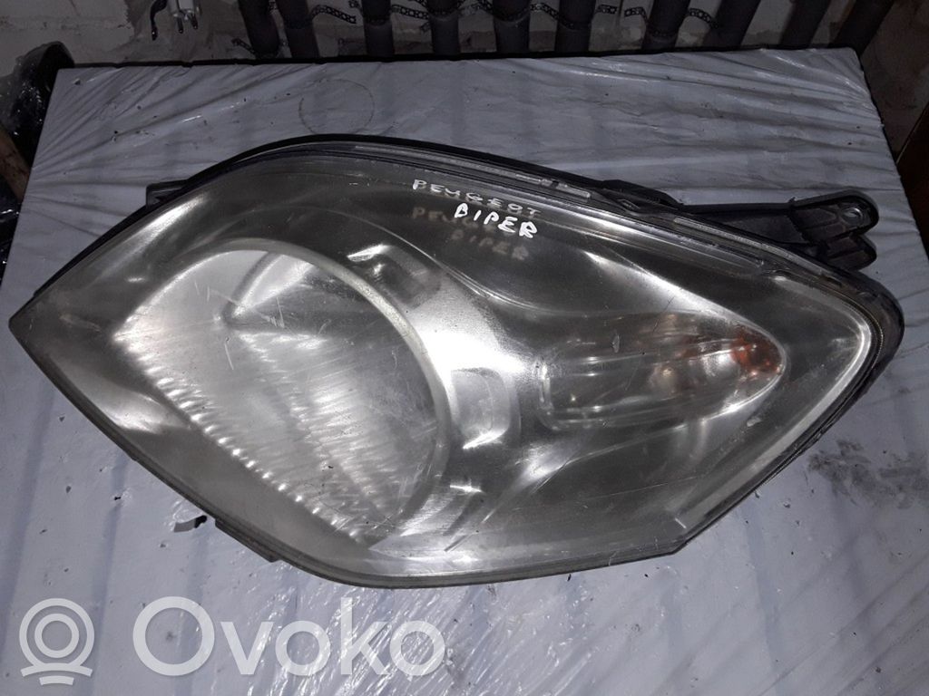 Peugeot Bipper Headlight/headlamp 