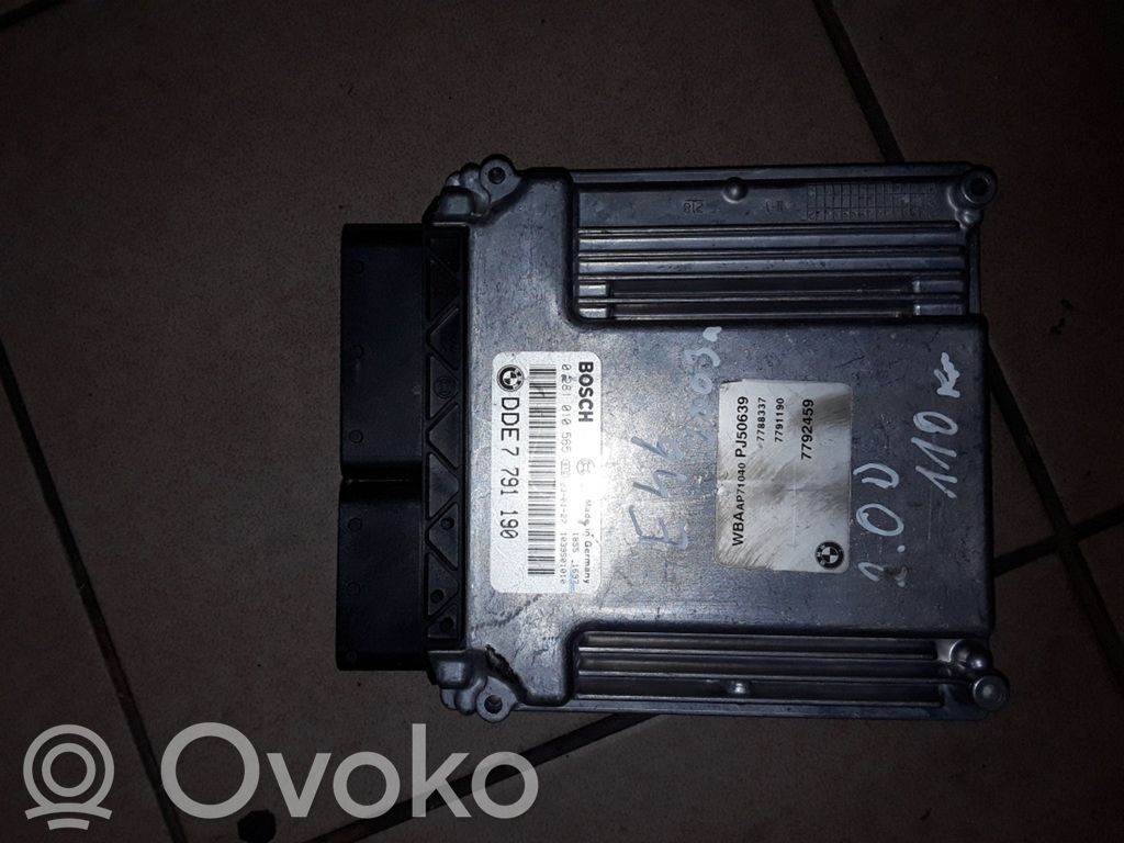 BMW 3 E46 Engine control unit/module 