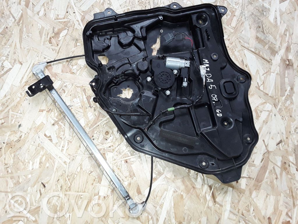 Mazda 5 Regulador con motor de la ventanilla de la puerta corredera 