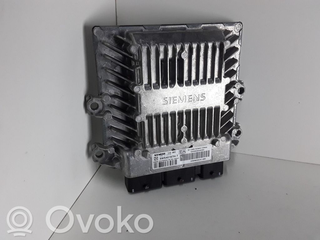 Engine control unit/module   5WS40167HT,SW9658345080