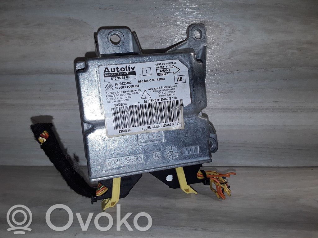 Citroen C4 I Picasso Sterownik / Moduł Airbag 