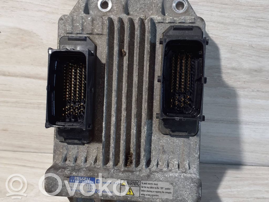 Opel Meriva A Engine control unit/module 