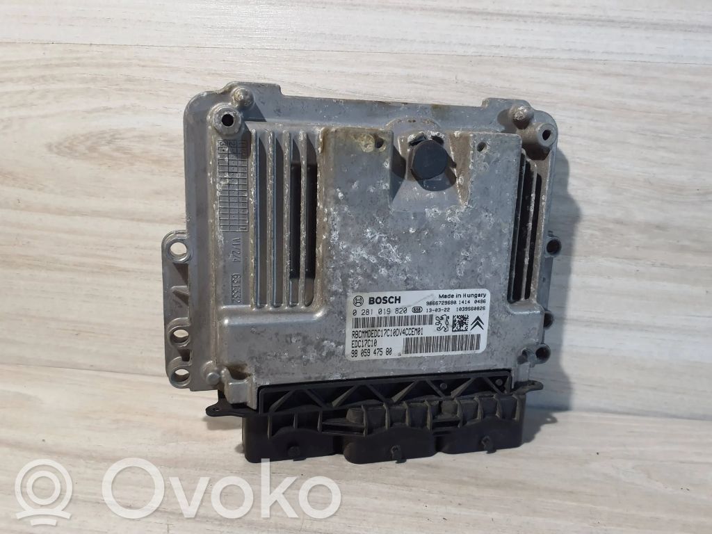 Peugeot 208 I Engine control unit/module 