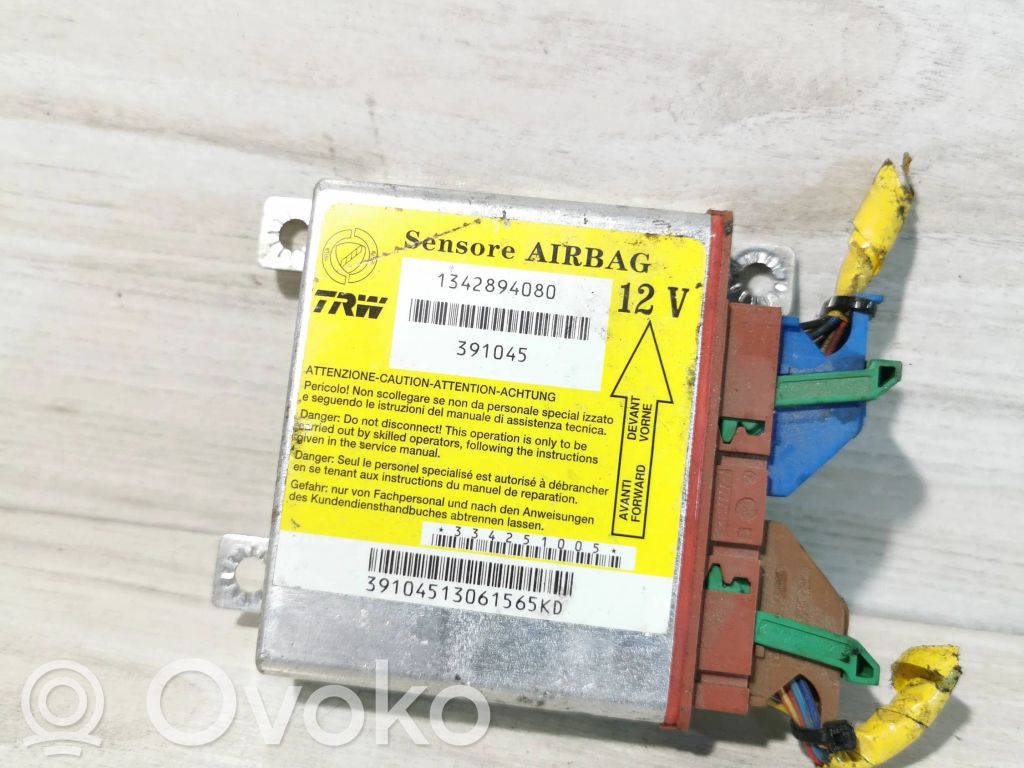 Citroen Jumper Unitate/modul de comandă airbaguri 